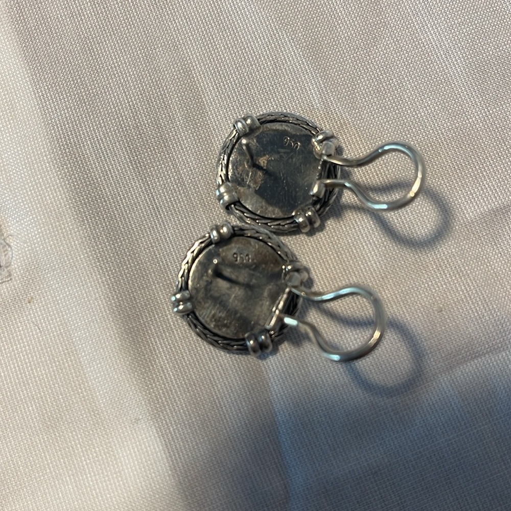 Vintage 950 earrings - Picture 3 of 6
